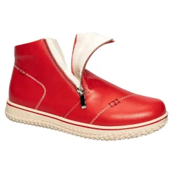 Damen Die moderne Hausfrau ﻿Komfort-Stiefelette „Stina“ rot