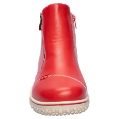 Damen Die moderne Hausfrau ﻿Komfort-Stiefelette „Stina“ rot