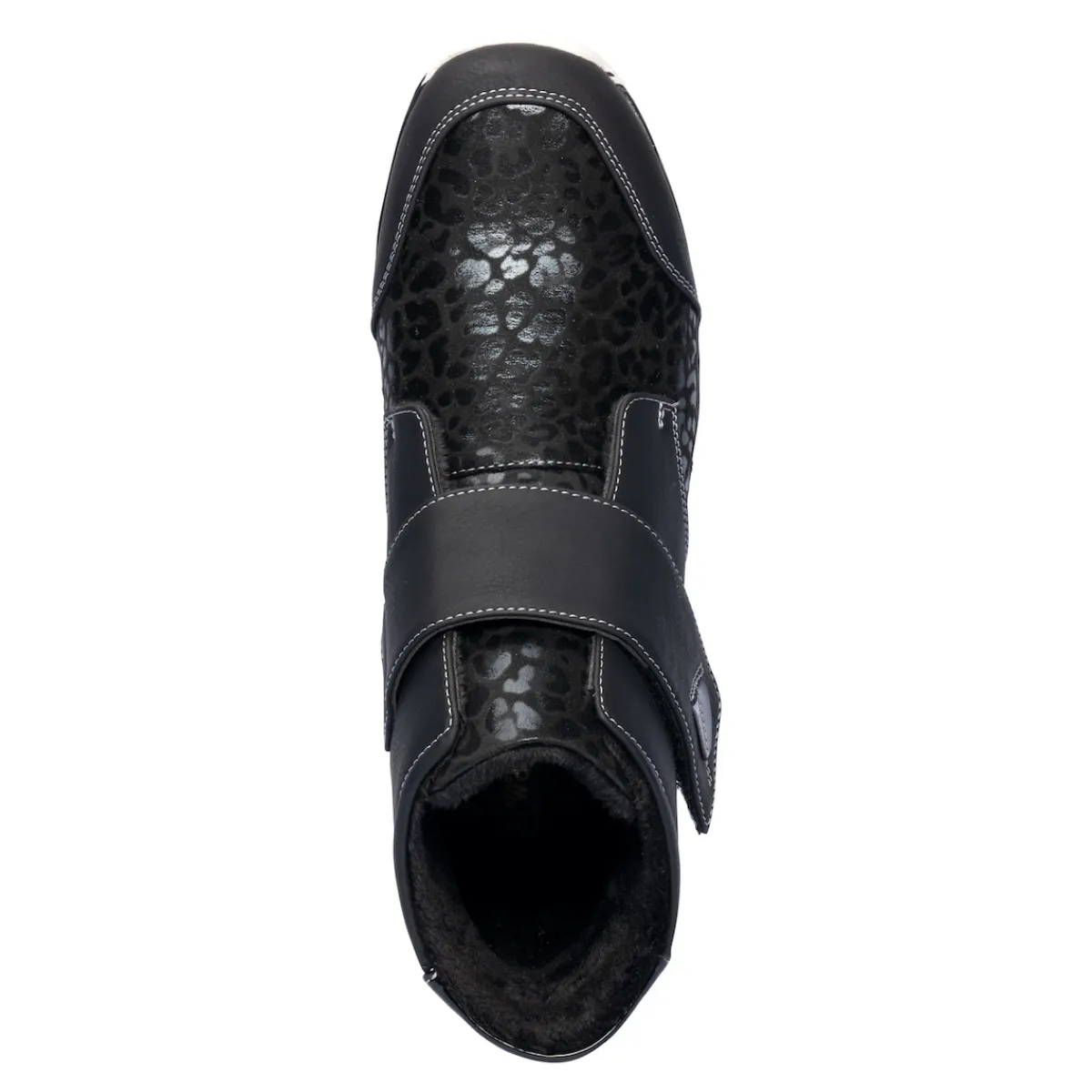 Damen Die moderne Hausfrau Komfort-Wärmestiefelette „Leo“ schwarz