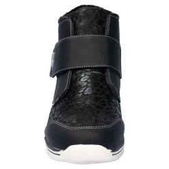 Damen Die moderne Hausfrau Komfort-Wärmestiefelette „Leo“ schwarz