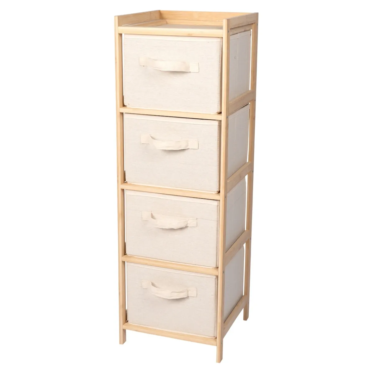 Die moderne Hausfrau Kommode „Bambus“, schmal