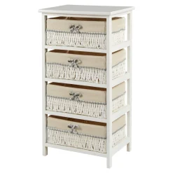 Die moderne Hausfrau Kommode "Landhaus" groß, Höhe 73 cm