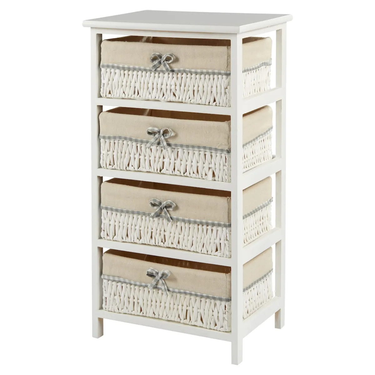 Die moderne Hausfrau Kommode "Landhaus" groß, Höhe 73 cm