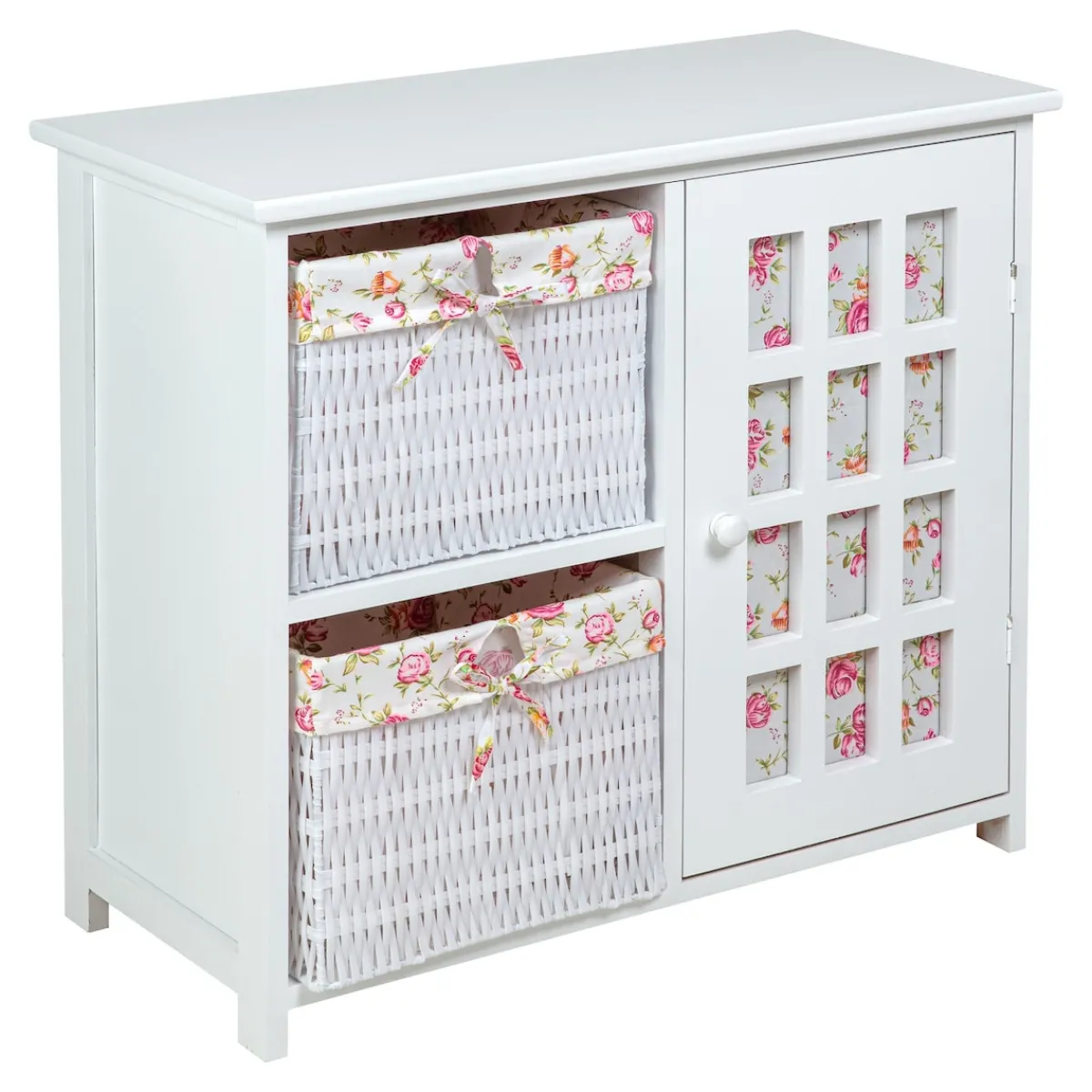 Die moderne Hausfrau Kommode „Rosenpracht“