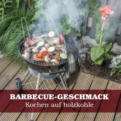Die moderne Hausfrau Kugelgrill