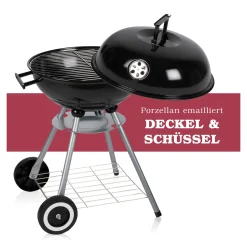 Die moderne Hausfrau Kugelgrill