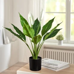 Die moderne Hausfrau Kunstblume „Scheidenblatt“