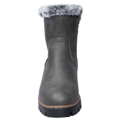 Damen Die moderne Hausfrau Kuschel-Boot „Beate“ grau