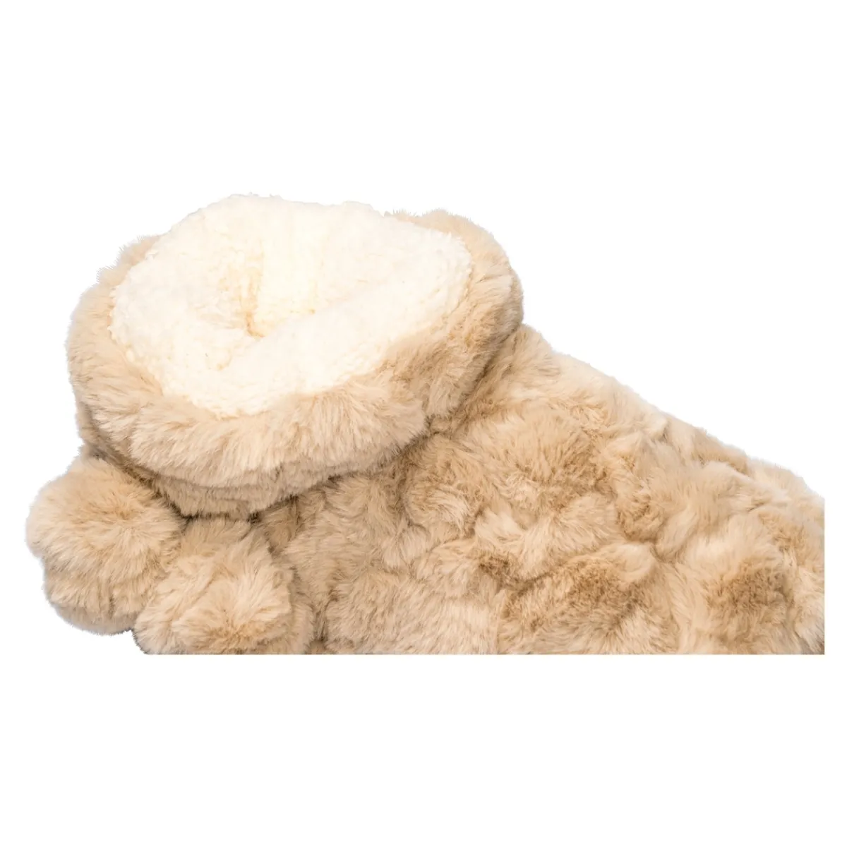 Damen Die moderne Hausfrau Kuschel-Hausschuh „Bommel“