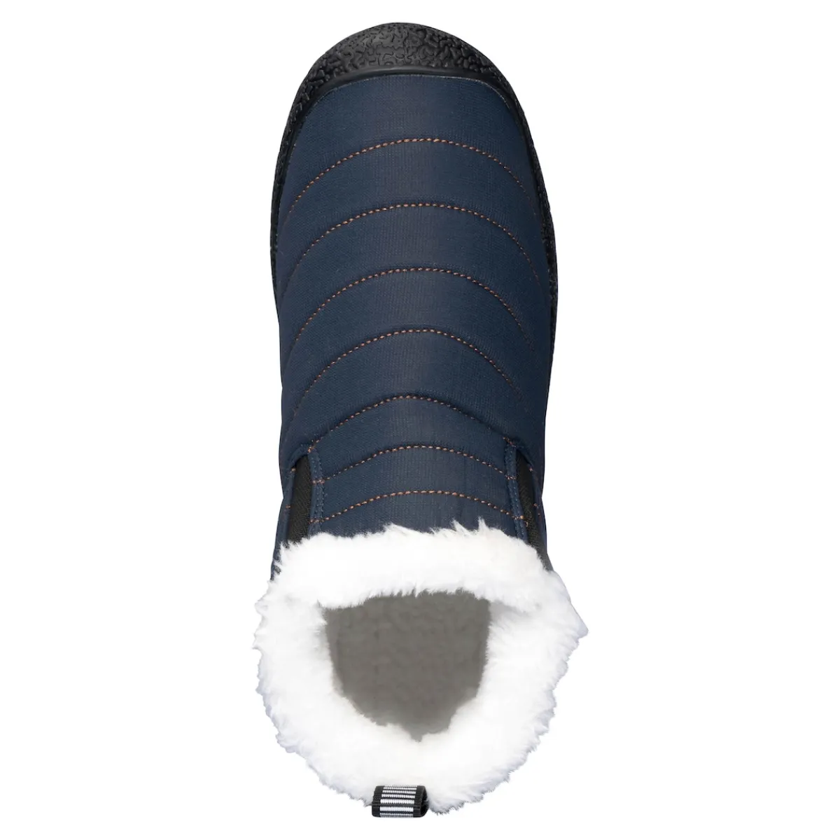 Damen Die moderne Hausfrau Kuschel-Kurzstiefelette „Flexi“ marine