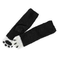 Die moderne Hausfrau Kuschelsocken "Katzen-Tatzen", 1 Paar