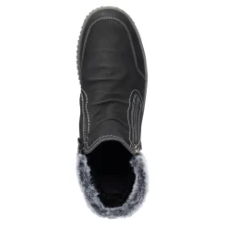 Damen Die moderne Hausfrau Kuschel-Stiefelette „Carmen“ schwarz