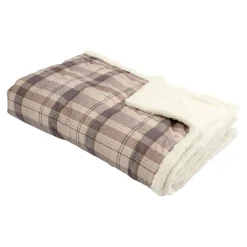 Die moderne Hausfrau Kuschel-Wendedecke "Luxus", 180x130 cm