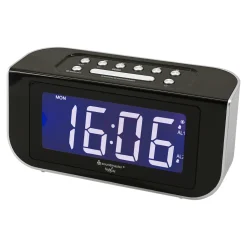 Die moderne Hausfrau LCD-Funkuhrenradio