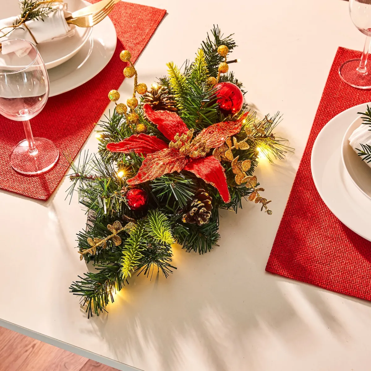 Die moderne Hausfrau LED-Aufleger „Christstern“