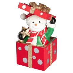 Die moderne Hausfrau LED-Deko-Figur Schneemann