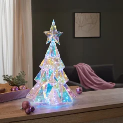 Die moderne Hausfrau LED-Dekofigur Tanne „Galaxy“