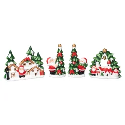 Die moderne Hausfrau LED-Dekofiguren-Set, 4 Stück