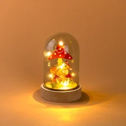 Die moderne Hausfrau LED-Glasglocke „Herbst“