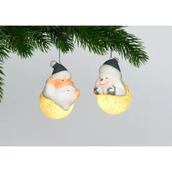 Die moderne Hausfrau LED-Hänger Santa