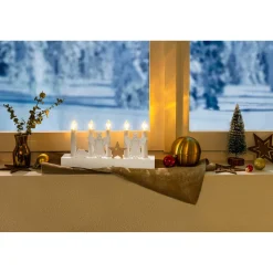 Die moderne Hausfrau LED-Kerzen-Deko „Engel“