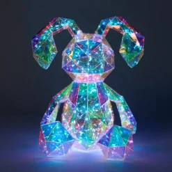 Die moderne Hausfrau LED-Leucht-Hase „Prisma“