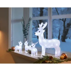 Die moderne Hausfrau LED-Rentier 