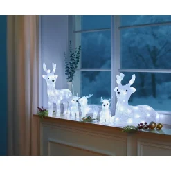 Die moderne Hausfrau LED-Rentier 