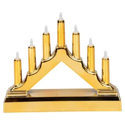 Die moderne Hausfrau LED-Schwibbogen gold