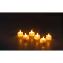 Die moderne Hausfrau LED-Teelichter „Basic“, 6 Stück