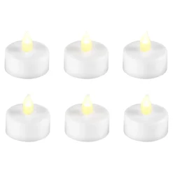 Die moderne Hausfrau LED-Teelichter-Vorratsbox, 24 Stück