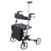 Die moderne Hausfrau Leichtgewicht-Rollator Premium, Aluminium, mit Rückengurt und Tasche - AT51006 Sonderedition
