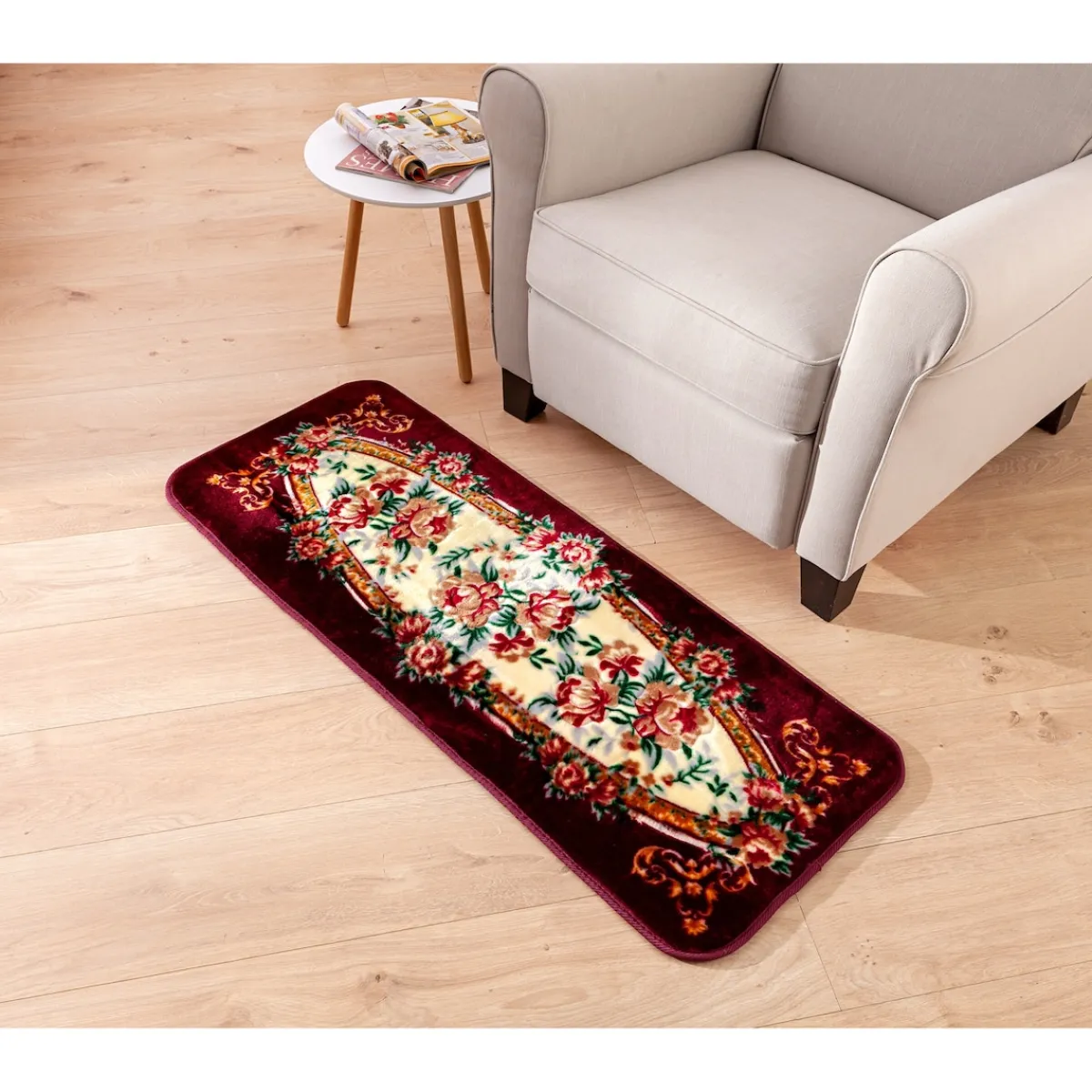 Die moderne Hausfrau Läufer "Rosentraum" 120x45 cm