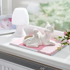 Die moderne Hausfrau Luftbefeuchter „Katzenduo“