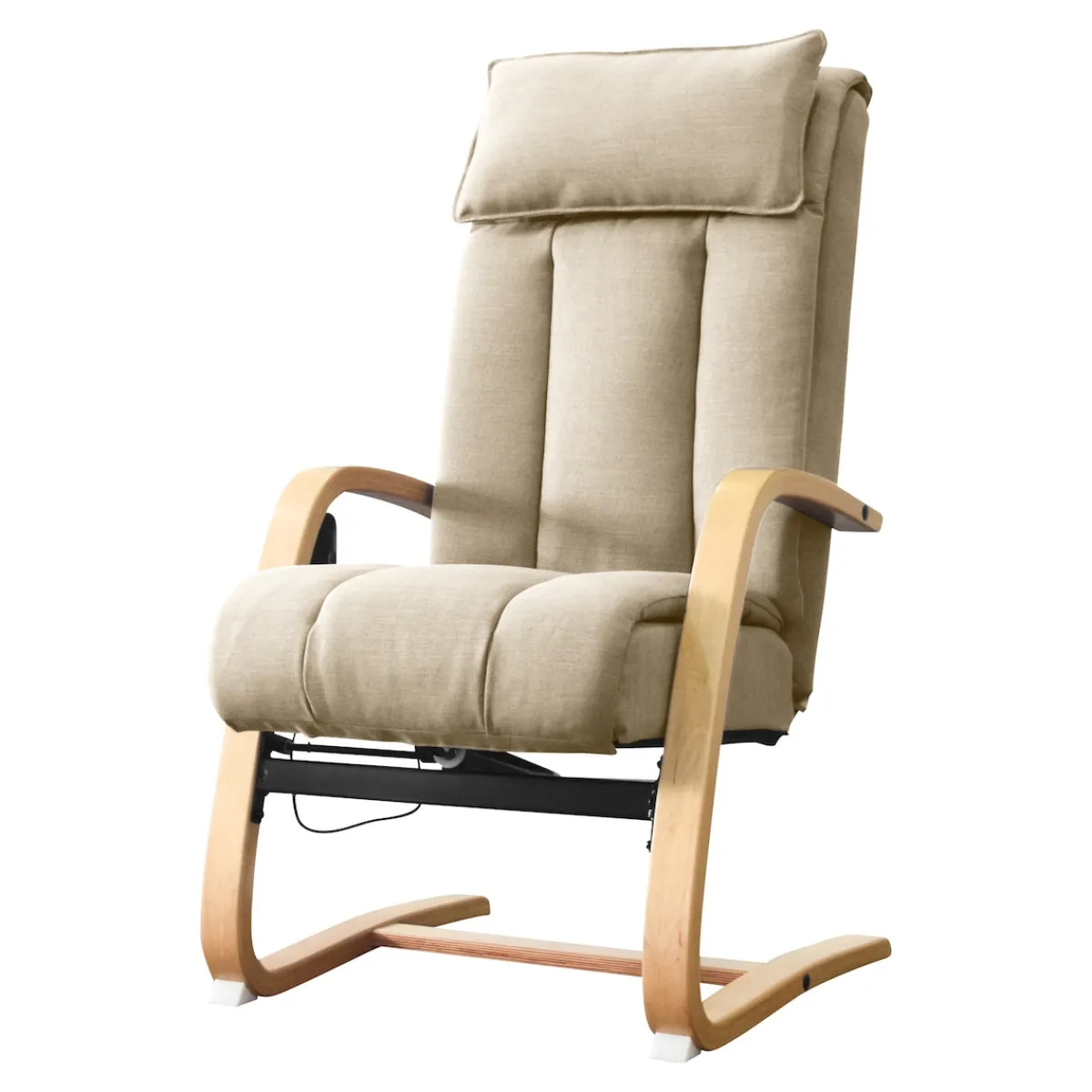 Die moderne Hausfrau Massagesessel "Alpha 233", Shiatsu, mit Relaxfunktion beige