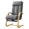 Die moderne Hausfrau Massagesessel "Alpha 233", Shiatsu, mit Relaxfunktion grau