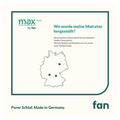 Die moderne Hausfrau Matratze max foam by fan