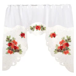 Die moderne Hausfrau M-Bogen-Gardine „Amaryllis“