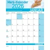 Die moderne Hausfrau Merkkalender 2026 „Katzenbabies“
