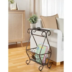 Die moderne Hausfrau Metall-Beistelltisch "Romantik"