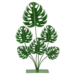 Die moderne Hausfrau Metall-Deko-Pflanze „Monstera