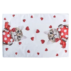 Die moderne Hausfrau Mikrofaser-Geschirrtuch „Kater Max“