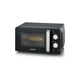 Die moderne Hausfrau Mikrowelle