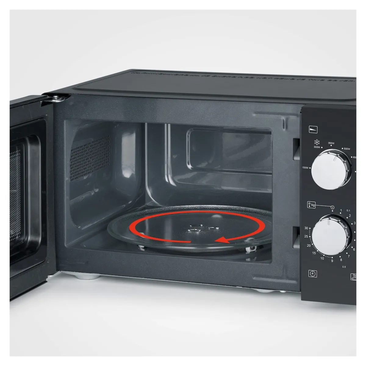 Die moderne Hausfrau Mikrowelle