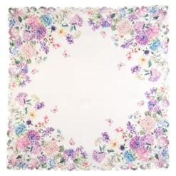 Die moderne Hausfrau Mitteldecke „Schmetterling“, 85x85x cm