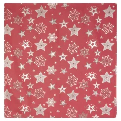 Die moderne Hausfrau Mitteldecke "Sterne", 85x85 cm