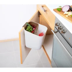 Die moderne Hausfrau Mülleimer hängend, 2-teilig