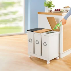 Die moderne Hausfrau Mülltrennsystem 