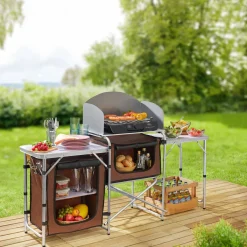 Die moderne Hausfrau Mobile Outdoor-Küche