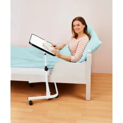 Die moderne Hausfrau Mobiler Beistelltisch weiß